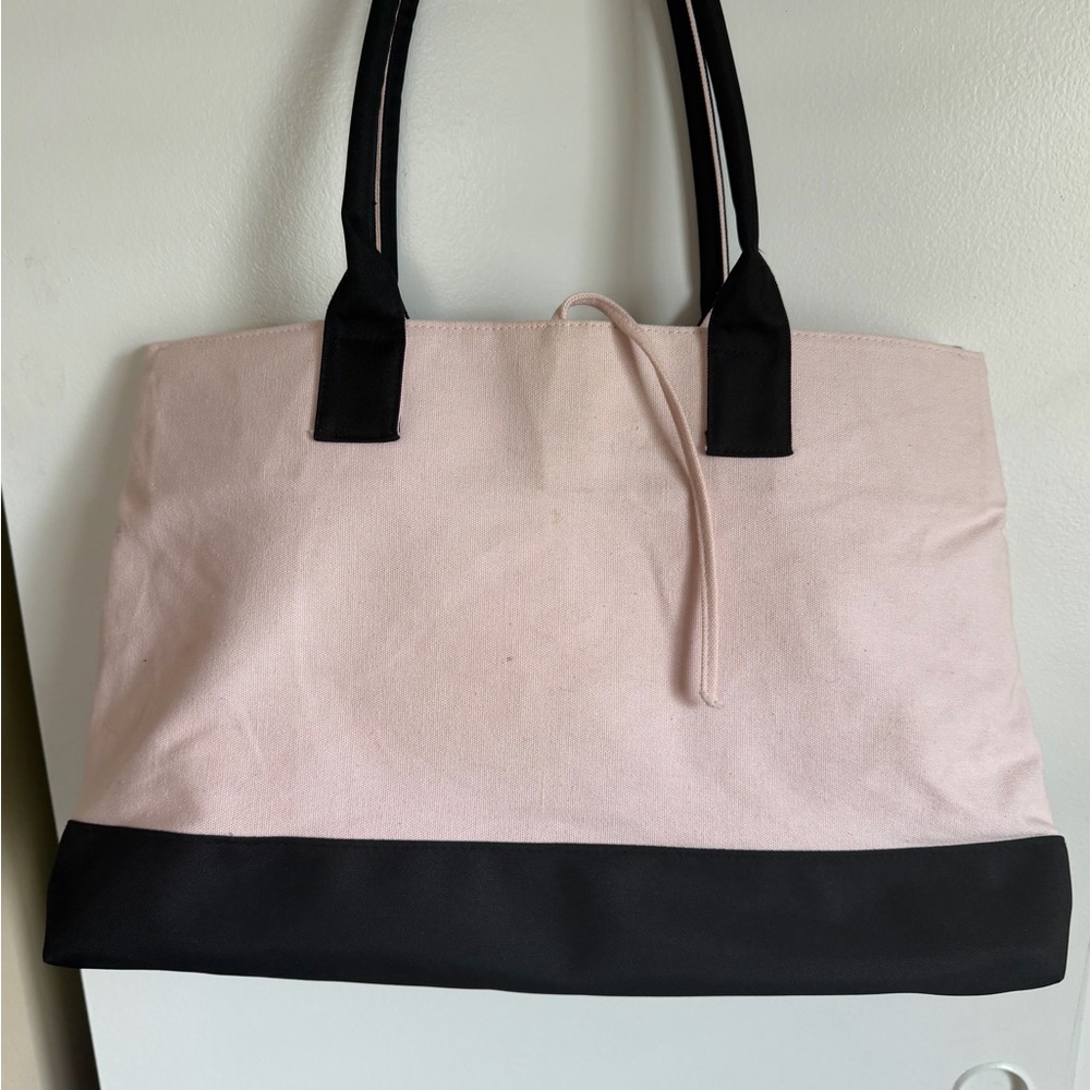 Elizabeth Arden Pink and Black Tote Bag
